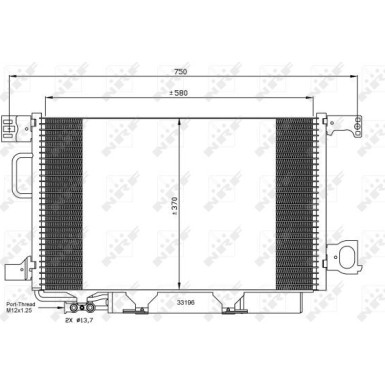 Kondensator, Klimaanlage EASY FIT 35623