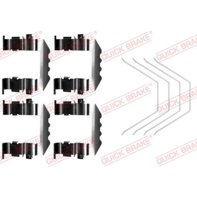 Zubehörsatz Bremssattel | Diverse | 109-0018