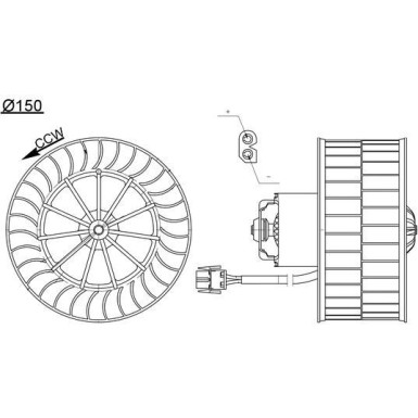 Innenraumgebläse | AB 44 000S