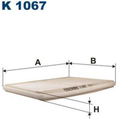 FILTRON Innenraumfilter K1067