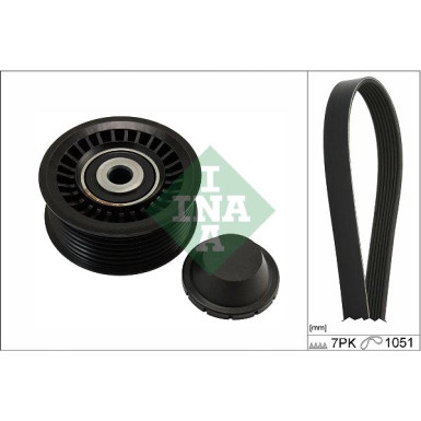 INA Keilrippenriemensatz 529 0486 10