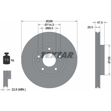 Bremsscheibe | 92290503
