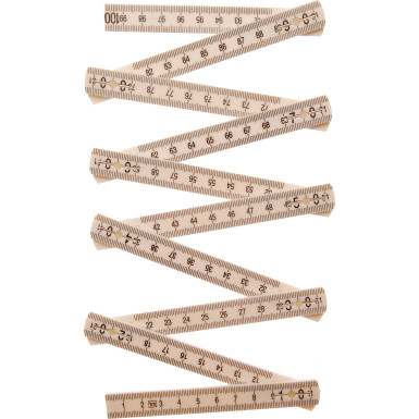 BGS Gliedermaßstab 10 Glieder 1 m BGS Do it yourself 2054