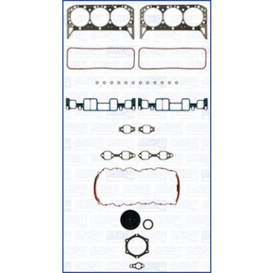 50221900 Dichtungsvollsatz, Motor FIBERMAX