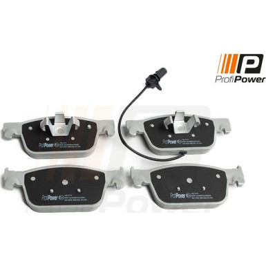 PROFIPOWER Bremsbelagsatz, Scheibenbremse 1B1274