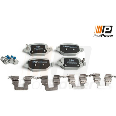 PROFIPOWER Bremsbelagsatz, Scheibenbremse 1B2196