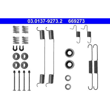 03.0137-9273.2 Zubehörsatz, Bremsbacken
