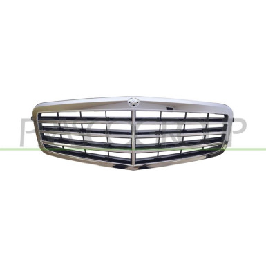 KÜHLERGRILL CHROM/SCHWARZ MERCEDES W212 E-KLASSE 4,09-12,12 Premium 3943,401,1