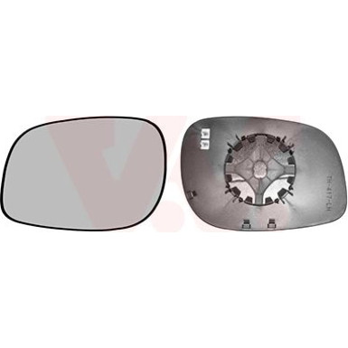 Spiegelglas, Außenspiegel Land Rov. Freelander konvex OE CRD101140 HAGUS 248837