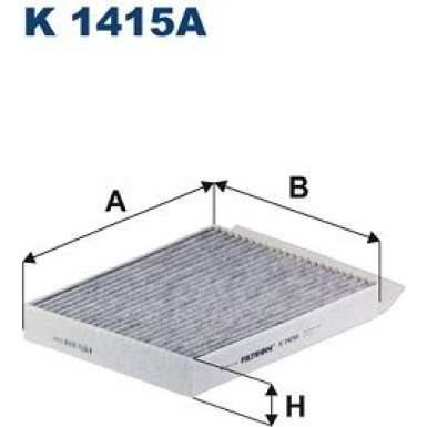 FILTRON Filter, Innenraumluft K 1415A FILTRON Filter, Innenraumluft K 1415A