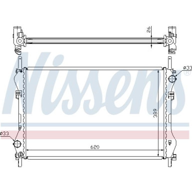 Wasserkühler PKW | FORD Transit 00 | 62044A
