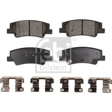 FEBI BILSTEIN Bremsbelagsatz, Scheibenbremse 186399