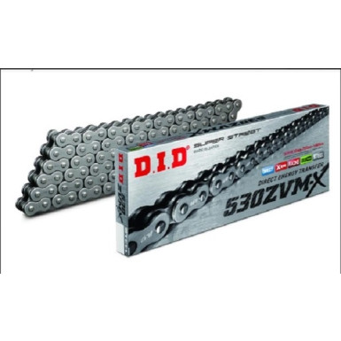 Motorantriebskette Did 530 X-Ring (Getrennt + Link) Schwarz | DID530ZVMXBK&BK-112