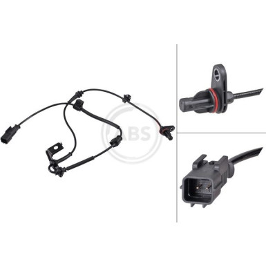 A.B.S. Sensor, Raddrehzahl 32079 A.B.S. Sensor, Raddrehzahl 32079