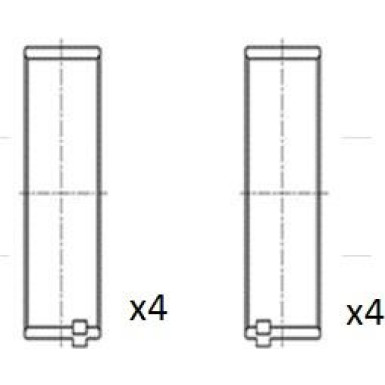 FAI AutoParts Pleuellager BB2027-STD