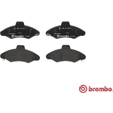 BREMBO Bremsklötze VA | FORD Escort 95-02 | P 24 045