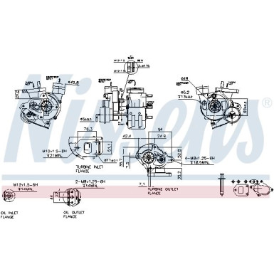 Nissens Turbo | VW LT 28-35,28-46,28-46 96 | 93027