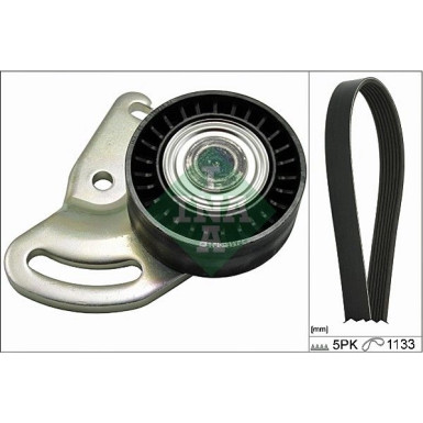 INA Keilrippenriemensatz 529 0178 10