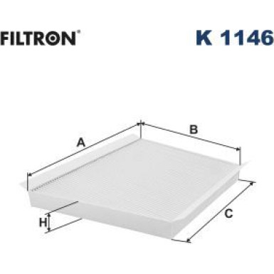 FILTRON Filter, Innenraumluft | K 1146