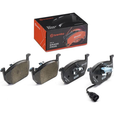 BREMBO Bremsklötze Xtra VA AUDI SEAT SKODA VW Golf 12 XTRA LINE P 85 137X BREMBO Bremsklötze Xtra VA AUDI SEAT SKODA VW Golf 12 XTRA LINE P 85 137X