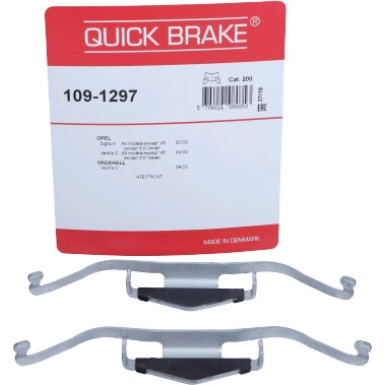 391-1297 Montagesatz f.Bremsklötze | OPEL Signum,Vectra 02 | 109-1297