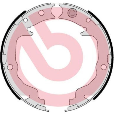 BREMBO Bremsbackensatz, Feststellbremse | S11511