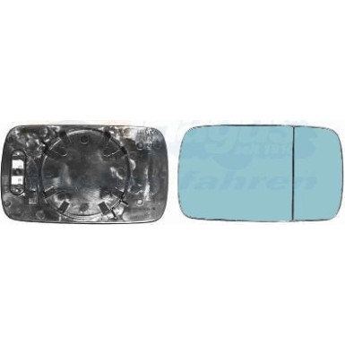 VAN WEZEL Spiegelglas, Außenspiegel 0646838