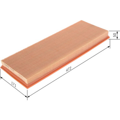 Luftfilter | MERCEDES W124-Serie | 1457429988