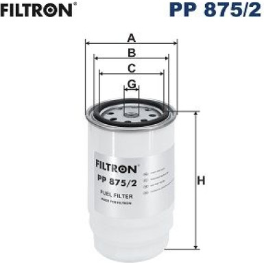 FILTRON Kraftstofffilter | PP 875/2