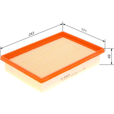 Luftfilter | CHEVROLET Aveo 11 | F 026 400 311