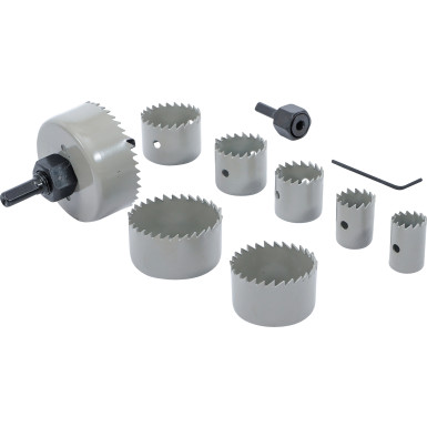 BGS Lochsägen-Satz Ø 19 - 64 mm Tiefe 24 mm 11-tlg BGS Do it yourself 50315