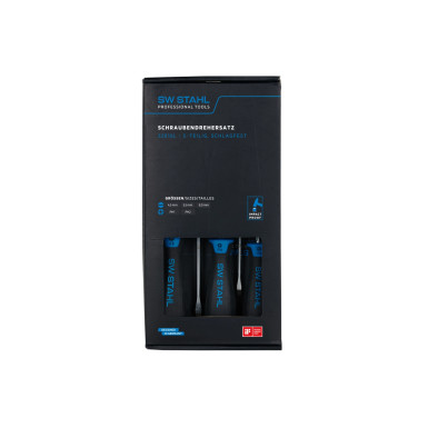 32816L SW-Stahl Schraubendrehersatz, Schlitz+PH