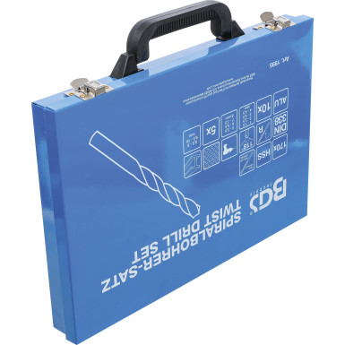 BGS Spiralbohrer-Satz | HSS | 1 - 10 mm | 170-tlg | 1995 BGS Spiralbohrer-Satz | HSS | 1 - 10 mm | 170-tlg | 1995