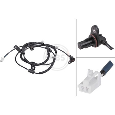 A.B.S. Sensor, Raddrehzahl
