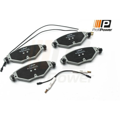 PROFIPOWER Bremsbelagsatz, Scheibenbremse 1B1128