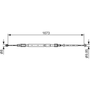 1 987 477 947 Seilzug, Feststellbremse