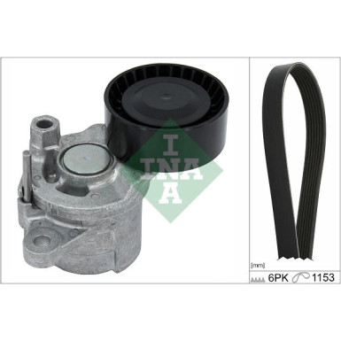 INA Keilrippenriemensatz 529 0379 10 INA Keilrippenriemensatz 529 0379 10