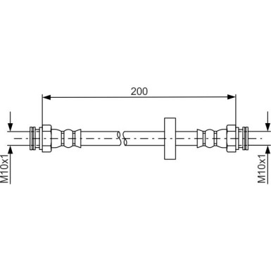 Bremsschlauch | FIAT | 1987481670 Bremsschlauch | FIAT | 1987481670