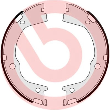 Bremsbackensatz HA HYUNDAI Santa Fe 05-15 ESSENTIAL LINE S 30 526 Bremsbackensatz HA HYUNDAI Santa Fe 05-15 ESSENTIAL LINE S 30 526