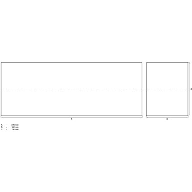 BGS Schutzblock | für Hebebühnen | 340 x 130 x 100 mm | 7011