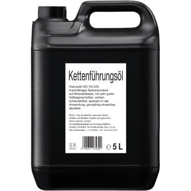 Adamol Kettenführungsöl ISO VG 220 5L | 5 Liter | 1290139