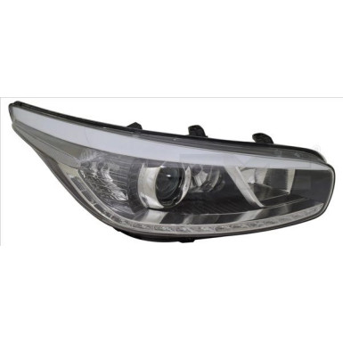 Scheinwerfer R H7/H7/H7 LED +MOT +TGFL SCHW | KIA CEE'D II 5,12-7,15 | 20-14859-06-2