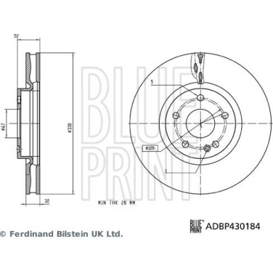 BREMSSCHEIBE | ADBP430184