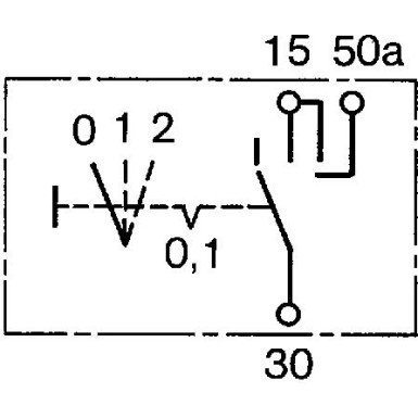 0 342 309 008 Zünd-/Startschalter