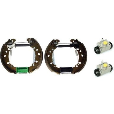 Bremsbackensatz HA Kit&Fit DAIHATSU Charade TOYOTA Yaris 05-14 ESSENTIAL LINE - Standard Kit K 83 018