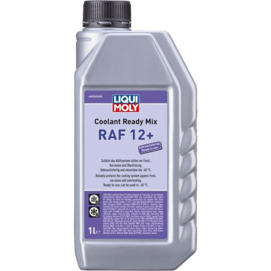 Liqui Moly Coolant Ready Mix RAF12+ 1 l | Plus, 1L Flasche Kunststoff Liqui Moly Coolant Ready Mix RAF12+ 1 l | Plus, 1L Flasche Kunststoff