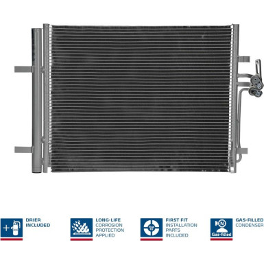 Kondensator PKW FORD Mondeo IV 07 FIRST FIT 940044