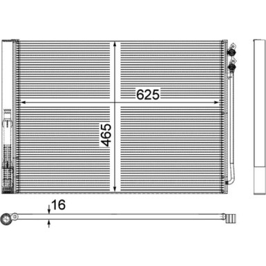 KONDENSATOR, KLIMAANLAGE | AC567000P KONDENSATOR, KLIMAANLAGE | AC567000P