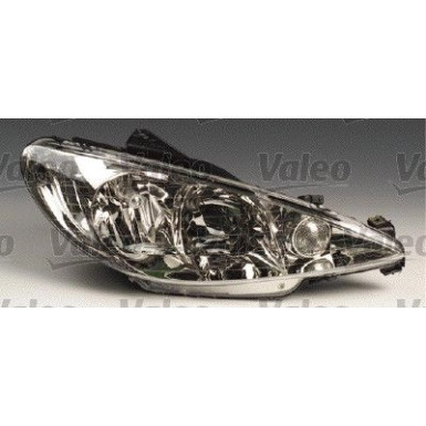 Scheinwerfer L H7/H1 +LWR VALEO PQ | PEUGEOT 206 12,05-2,09 | 43051