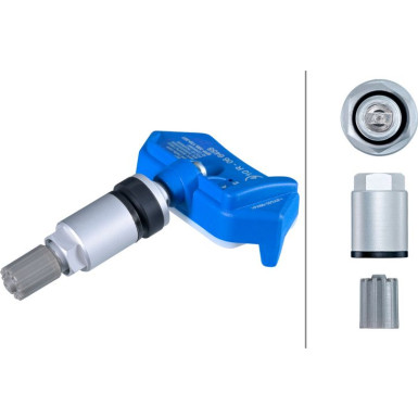 HELLA Radsensor, Reifendruck-Kontrollsystem HELLA Radsensor, Reifendruck-Kontrollsystem